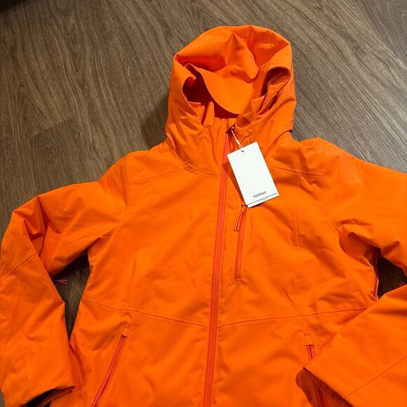NWT Halfdays Lawrence Jacket Flame Women’s Large winter insulated waterproof ski - Picture 3 of 12